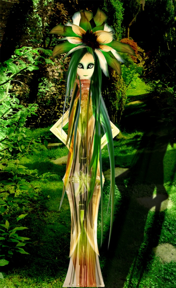 Creation of The Crystal Lady of the Forest: Step 12